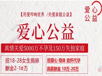 常熟捐卵助孕生子 爱心志愿者招募